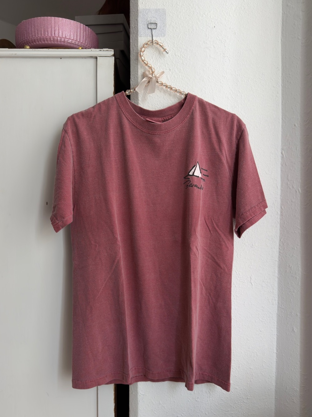 Comfort Colors Bermuda sailboat tshirt double sided 100% pre-shrunk cotton